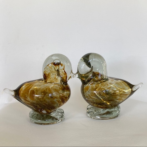 ‼️ SOLD‼️ Vintage Murano Glass Song Birds - Picture 1 of 11